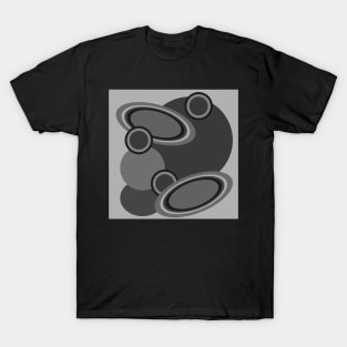 minimalist monochrome abstract design T-Shirt